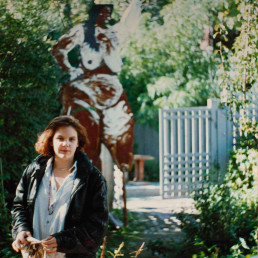 Spiritus pizza movie Megan Temple backyard garden